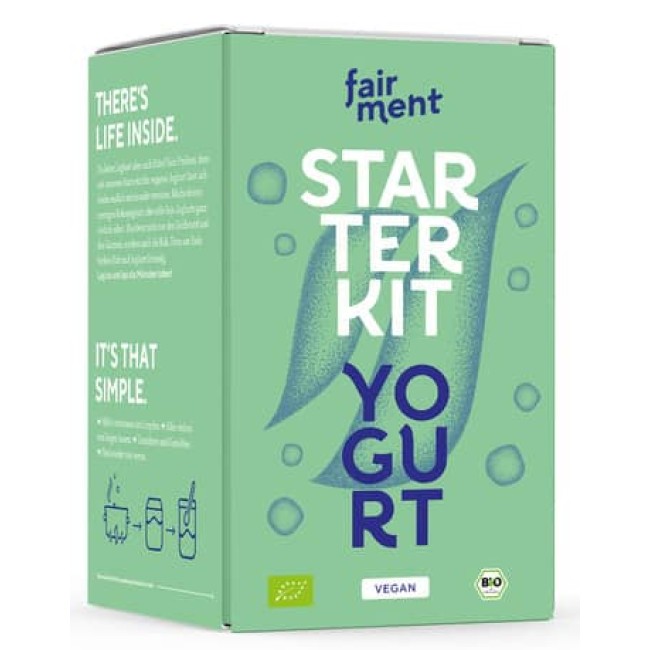 Starter kit pentru iaurt vegan bio Fairment